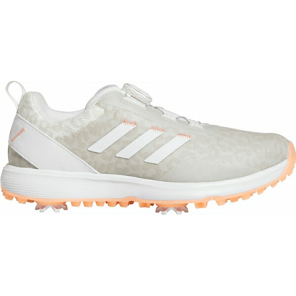 アディダス レディース ゴルフ スポーツ adidas Women's S2G BOA Golf Shoes White/Coral