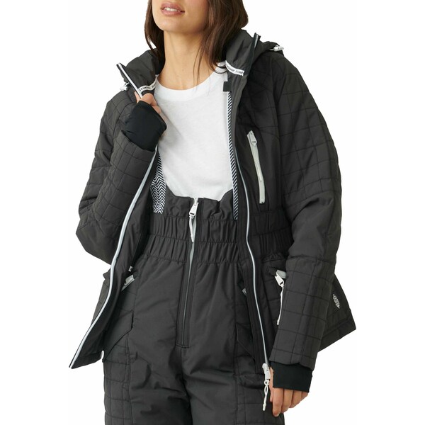 եԡࡼ֥ ǥ 㥱åȡ֥륾  Free People Movement Women's All Prepped Ski Jacket Black