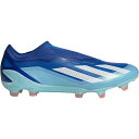 アディダス レディース サッカー スポーツ adidas X Crazyfast.1 Laceless FG Soccer Cleats Blue/White