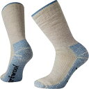 X}[gE[ Y C A_[EFA Smartwool Women's Mountaineer Classic Edition Maximum Cushion Crew Socks Light Gray