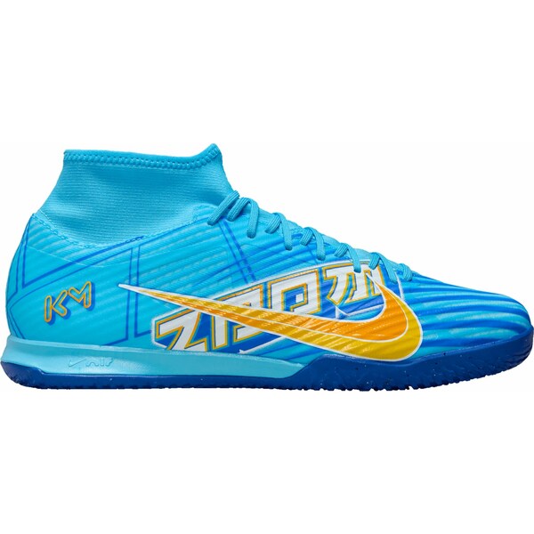 iCL Y TbJ[ X|[c Nike Mercurial Zoom Superfly 9 Academy KM Indoor Soccer Shoes Blue/White