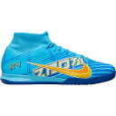 ナイキ メンズ サッカー スポーツ Nike Mercurial Zoom Superfly 9 Academy KM Indoor Soccer Shoes Blue/White