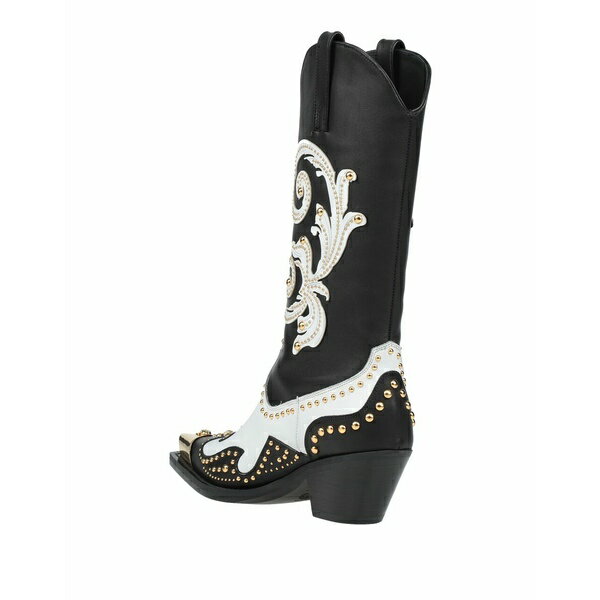 ヴェルサーチ VERSACE レディース ブーツ＆レインブーツ シューズ Knee boots Black