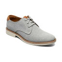 フローシャイム メンズ ドレスシューズ シューズ Men's Highpoint Canvas Round Toe Oxford Gray