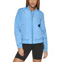リーバイス レディース ジャケット&ブルゾン アウター Women's Diamond Quilted Casual Bomber Jacket Blue