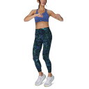 スウェッティベティ レディース レギンス ボトムス Women's Power Workout Leggings Green Forest Print