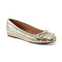 イージースピリット レディース スリッポン・ローファー シューズ Women's Dayanna Casual Slip-On Ballet Flats Gold(4)