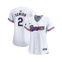 ナイキ レディース カットソー トップス Women's Marcus Semien White Texas Rangers 2024 Gold Collection Limited Player Jersey White(4)