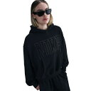 ナイキ レディース カットソー トップス Sportswear Women's Oversized French Terry Pullover Hoodie Black/anth(4)
