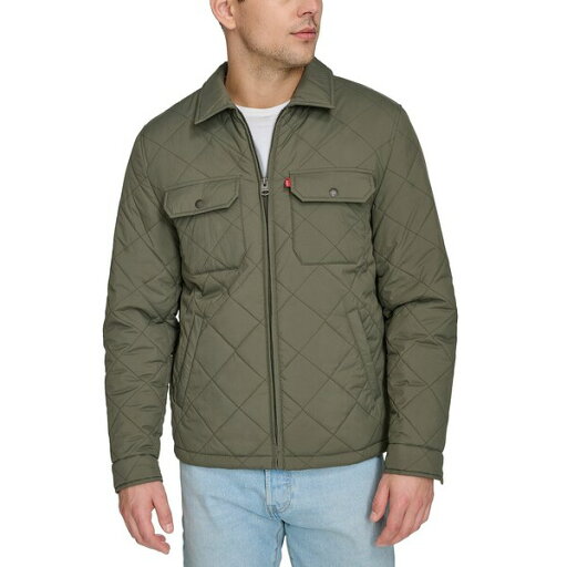 リーバイス メンズ ジャケット&ブルゾン アウター Men's Quilted Depot Jacket Sage リーバイス メンズ ジャケット&ブルゾン アウター Men's Quilted Depot Jacket Sage