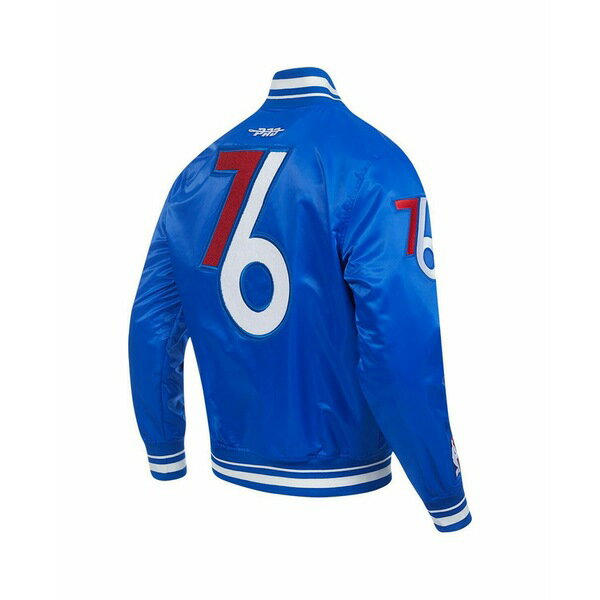 プロスタンダード メンズ ジャケット＆ブルゾン アウター Men's Royal Philadelphia 76ers 2024/25 City Edition Chenille Satin Full-Snap Jacket Royal