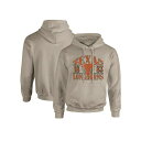 イメージワン メンズ パーカー・スウェットシャツ アウター Men's Tan Texas Longhorns Upper Arch Letters Pullo...