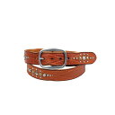 オールドトレンド レディース ベルト アクセサリー Outwest Leather Belt Camel