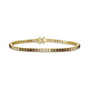 ルヴァン レディース ブレスレット・バングル・アンクレット アクセサリー Ombr Chocolate Ombr Diamond Tennis Bracelet...