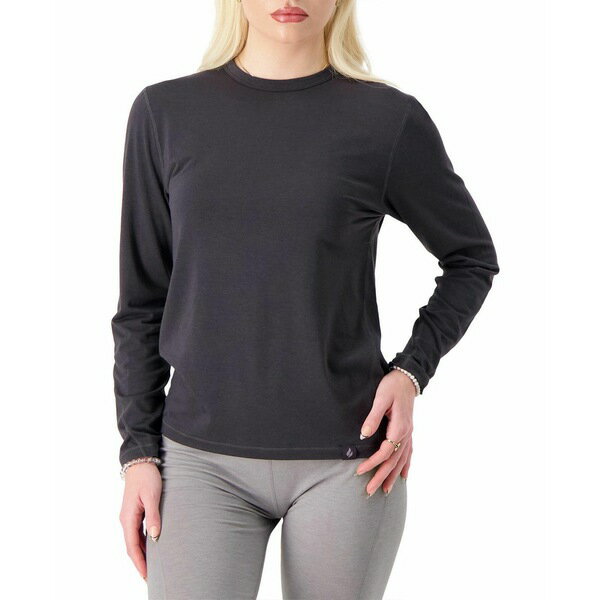 ヒートホルダーズ レディース カットソー トップス Women's Ultra Lite Celine Ceramic Thermal Long S..