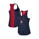 コロシアム レディース カットソー トップス Women's Navy Arizona Wildcats 10 Days Racerback Scoop Nec...