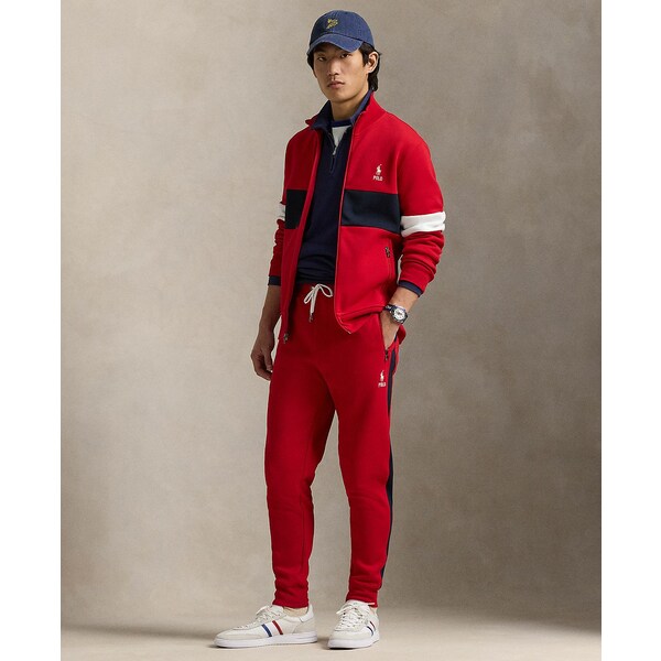 ラルフローレン メンズ カジュアルパンツ ボトムス Men's Double-Knit Track Pants RL 2000 Red Multi