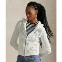 ラルフローレン レディース パーカー・スウェットシャツ アウター Women's Cable-Knit Cotton Full-Zip Hoodie Sweat...