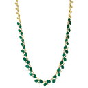 エフィー コレクション レディース ネックレス・チョーカー・ペンダントトップ アクセサリー EFFY Emerald (13-1/5 ct. t.w.) & D...