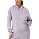 チャンピオン レディース カットソー トップス Women's Powerblend Fleece Hoodie Sweatshirt Morning Dew Purple(4)
