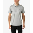 オニール メンズ シャツ トップス Men's Traveler UPF Short Sleeve Polo Shirt Heather Gray(4)
