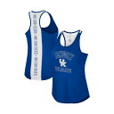 コロシアム レディース カットソー トップス Women's Royal Kentucky Wildcats 10 Days Racerback Scoop N...