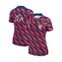 ナイキ レディース カットソー トップス Women's Red USMNT 2023 Pre-Match Top Red Navy(4)