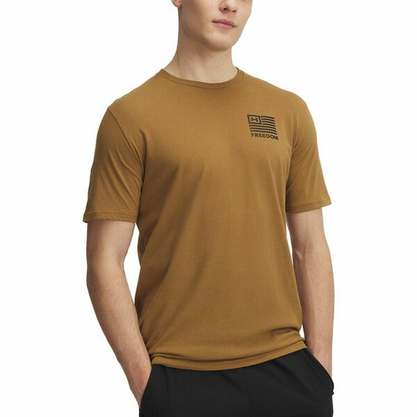 ޡ   ȥåץ Men's Freedom Graphic T-Shirt 498 Coyote