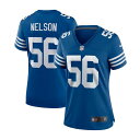 ナイキ レディース カットソー トップス Women's Quenton Nelson Indianapolis Colts Alternate Game Jersey Royal(4)