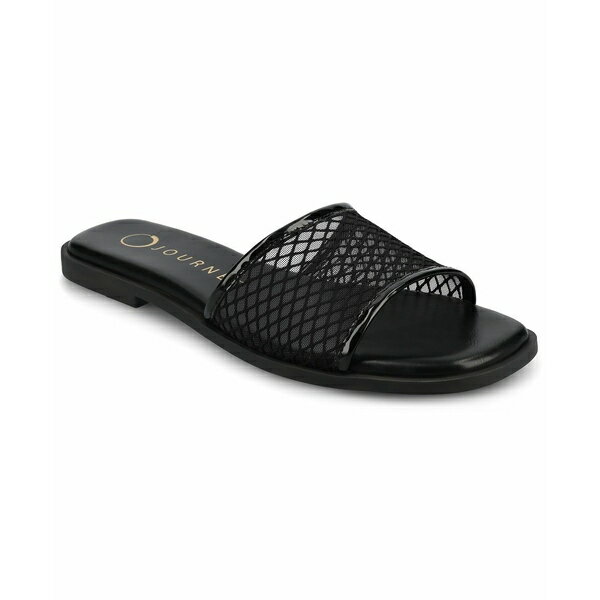 ■靴サイズ 単位(cm) USサイズ｜長さ(cm) 4 ｜21cm 5 ｜22cm 6 ｜23cm 7 ｜24cm 8｜25cm 9｜26cm 10｜27cm ■ブランド Journee Collection (ジャーニーコレクション)■商品名 Women's Breckley Slip-On Flat Sandals■こちらの商品は米国・ヨーロッパからお取り寄せ商品となりますので、 お届けまで10日〜2週間前後お時間頂いております。 ■各ブランド・商品・デザインによって大きな差異がある場合がございます。 ■あくまで平均的なサイズ表ですので、「参考」としてご利用ください。 ■店内全品【送料無料】です！（※沖縄・離島は別途送料3,300円がかかります）