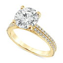 バッジェリーミシュカ レディース リング アクセサリー Certified Lab Grown Diamond Engagement Ring (3-3/8 c...