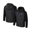 コロシアム メンズ ジャケット&ブルゾン アウター Men's Black Kansas State Wildcats Block The Sun Full-Z...