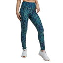 リーボック レディース レギンス ボトムス Women's ID Printed Full-Length Leggings Escape Green(4)