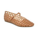 ドルチェヴィータ レディース サンダル シューズ Women's Rains T-Strap Woven Mary Jane Flats Saddle Leather(4)