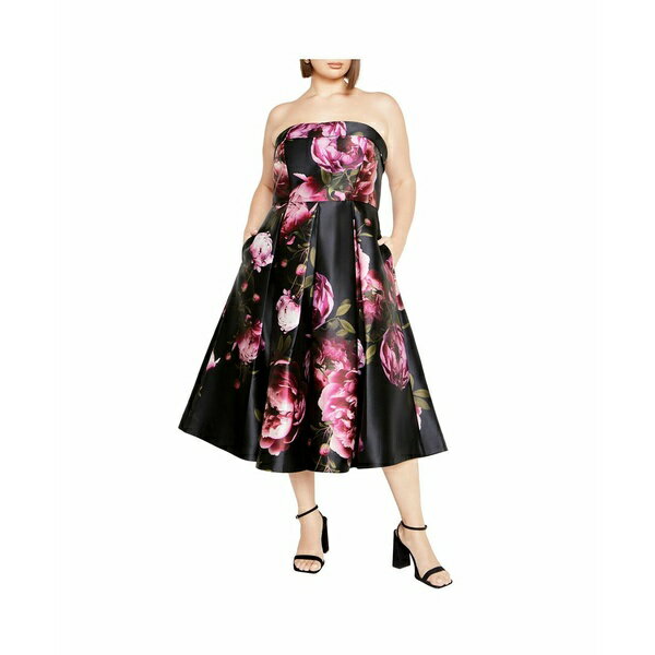 シティーシック レディース ワンピース トップス Women's Tiffany Bloom Dress Multi bloom