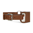 ラルフローレン レディース ベルト アクセサリー Leather Grommet Strap Belt Cuoio