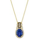 ルヴァン レディース ネックレス・チョーカー・ペンダントトップ アクセサリー Blueberry Tanzanite (2-1/2 ct. t.w.) & Di...