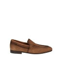 【送料無料】 サントーニ メンズ スリッポン・ローファー シューズ Loafers Brown(4)
