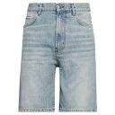 【送料無料】 ヒューゴボス メンズ デニムパンツ ボトムス Denim shorts Blue(4)