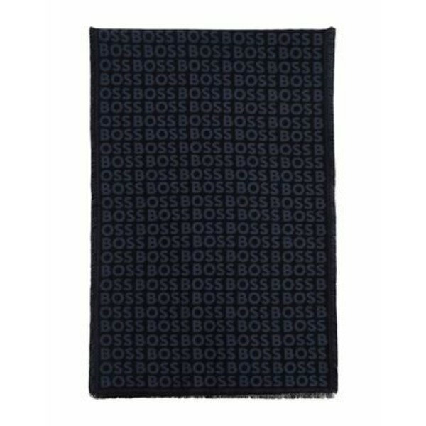 【送料無料】 ボス メンズ マフラー・ストール・スカーフ アクセサリー Scarves Blue