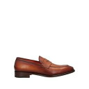 【送料無料】 サントーニ メンズ スリッポン・ローファー シューズ Loafers Brown