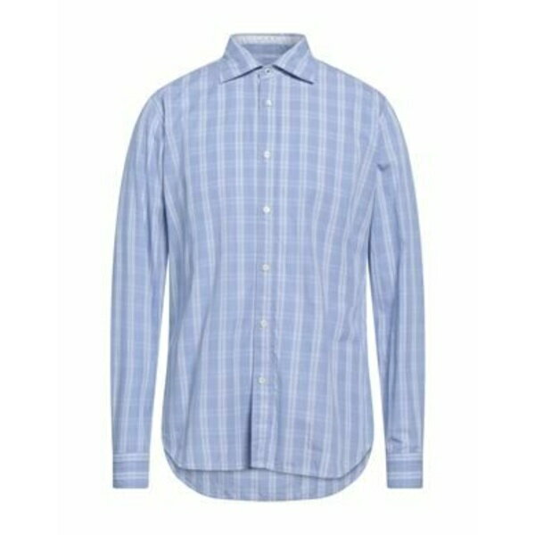【送料無料】 キャリバン メンズ シャツ トップス Shirts Azure