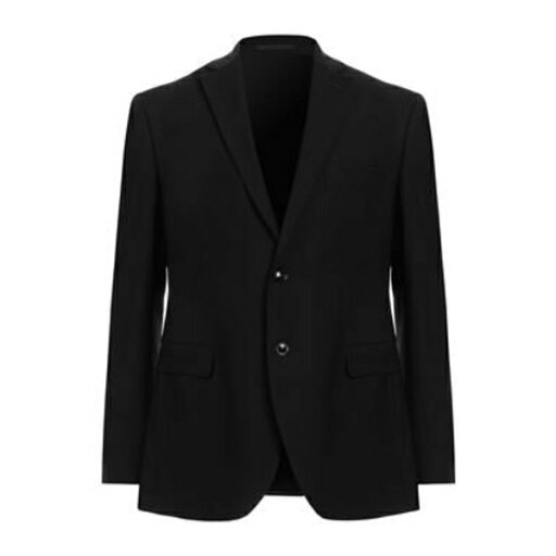 【送料無料】 リュージョー メンズ ジャケット&ブルゾン アウター Blazers Black 【送料無料】 リュージョー メンズ ジャケット&ブルゾン アウター Blazers Black