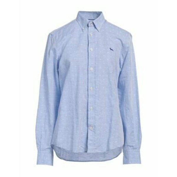 【送料無料】 ハーモント & ブレイン メンズ シャツ トップス Shirts Azure