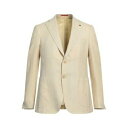 【送料無料】 イザイア メンズ ジャケット&ブルゾン アウター Blazers Beige