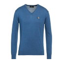 アクアスキュータム AQUASCUTUM アクアスキュータム ニット&セーター アウター メンズ Sweaters Blue