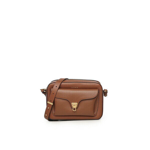コチネレ レディース ショルダーバッグ バッグ Beat Leather Bag Brandy