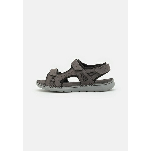 ԥ    塼 LEATHER - Walking sandals - grey