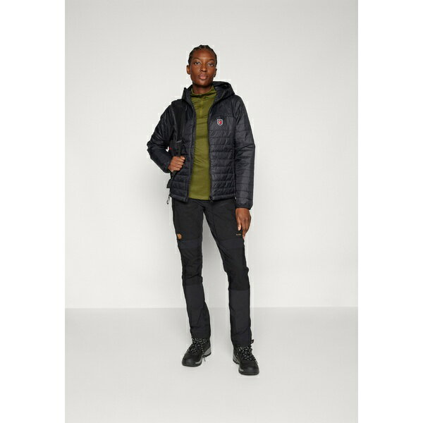 フェールラーベン レディース フィットネス スポーツ EXPEDITION X-L?TT HOODIE W - Winter jacket - black