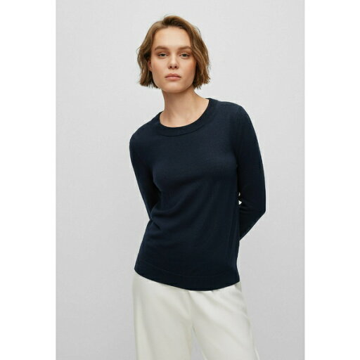 ボス レディース ニット&セーター アウター FEGANASI - Jumper - dark blue four ボス レディース ニット&セーター アウター FEGANASI - Jumper - dark blue four